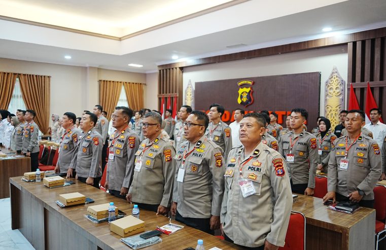 Rapat Kerja Teknis Kehumasan Polda Kalimantan Timur Gelar Praktek Lapangan untuk Perkuat Peran Komunikasi Polri