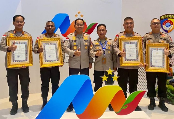 Polres TTS Raih Penghargaan Pelayanan Prima dari Kemenpan RB