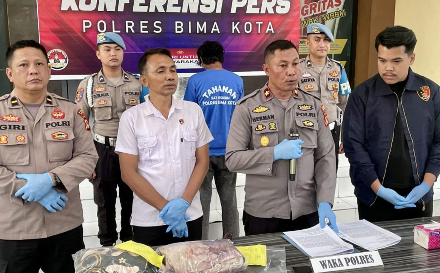 Polisi Tetapkan Mahasiswa Inisial RS (19) Tahun Tersangka Pembunuhan Pria di Kost Kota Bima