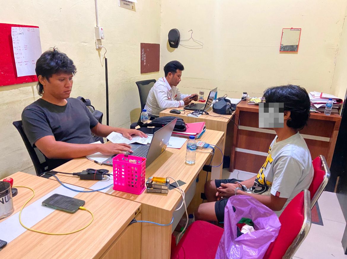 Tega Cabuli Adik Kandung Istrinya Sendiri Masih Dibawah Umur, RM Di Amankan Satreskrim Polres Anambas