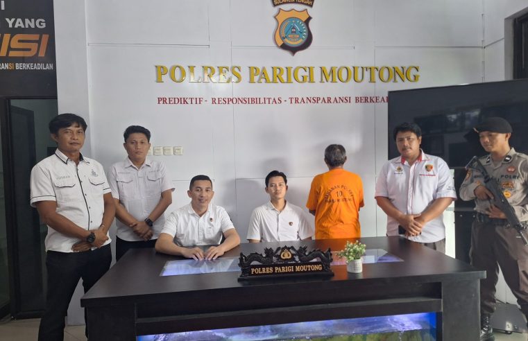 Korupsi Ratusan Juta Rupiah Dana Desa, AI (51) Oknum Kades Di Parigi Moutong Diamankan Polisi