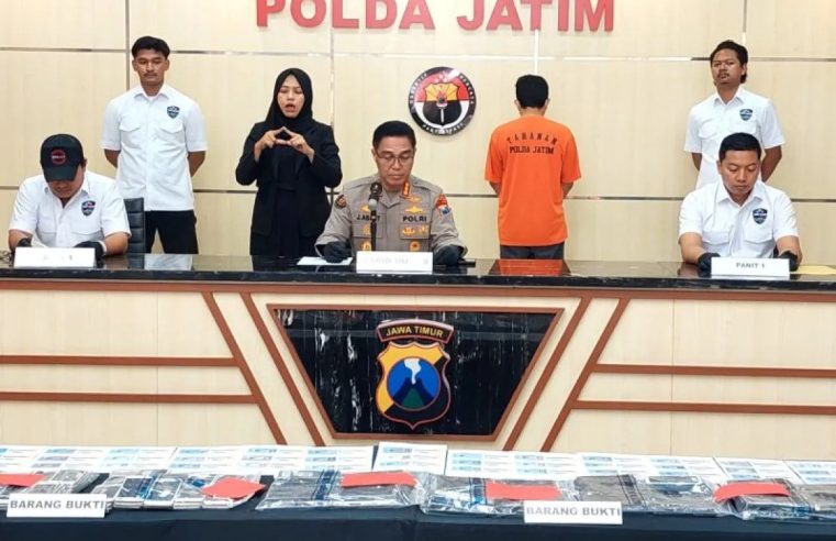 Tim Siber Polda Jatim Berhasil Mengungkap Sindikat Manipulasi Data Pribadi