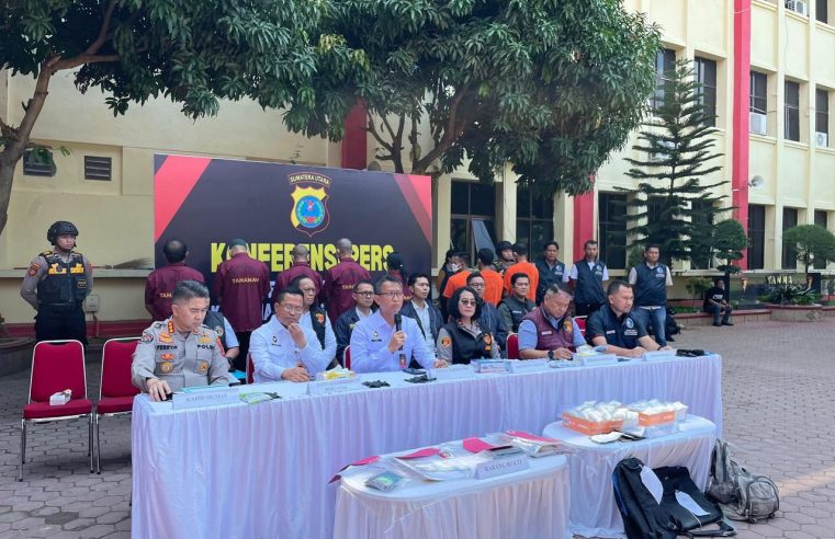 Polda Sumut Tangkap Tersangka TPPO, 70 Orang Korban Diselamatkan