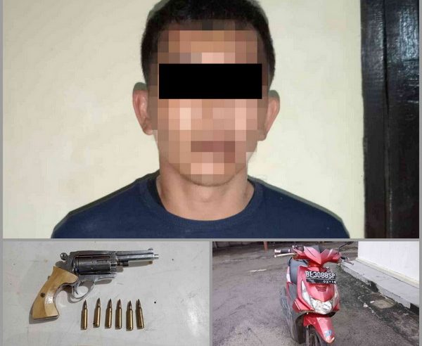 Polres Tulang Bawang Barat Ungkap 2 Kasus Kriminal Pencurian Dan Kepemilikan Senjata Api Ilegal