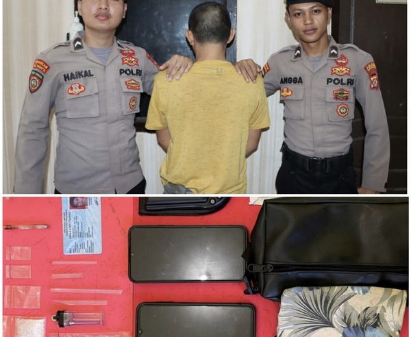 Satresnarkoba Polres Tanggamus Bekuk BH (33) Pengedar Narkoba di Pugung, Amankan Barang Bukti Sabu