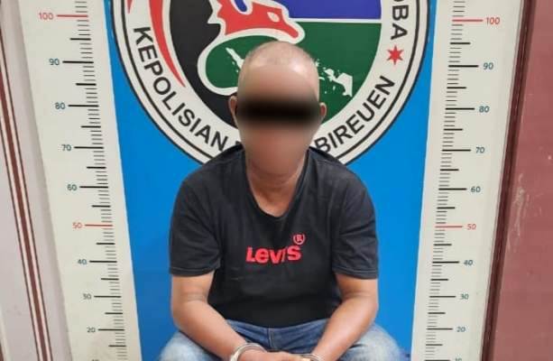 Polres Bireuen Berhasil Gagalkan Peredaran Sabu Seberat 6,3 Kig Tersangka  HB (51) Ditahan