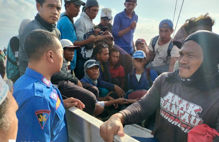 Personil Polda Bali Dikerahkan Cari Korban Kapal Tenggelam Yang Belum Ditemukan di Selat Bali