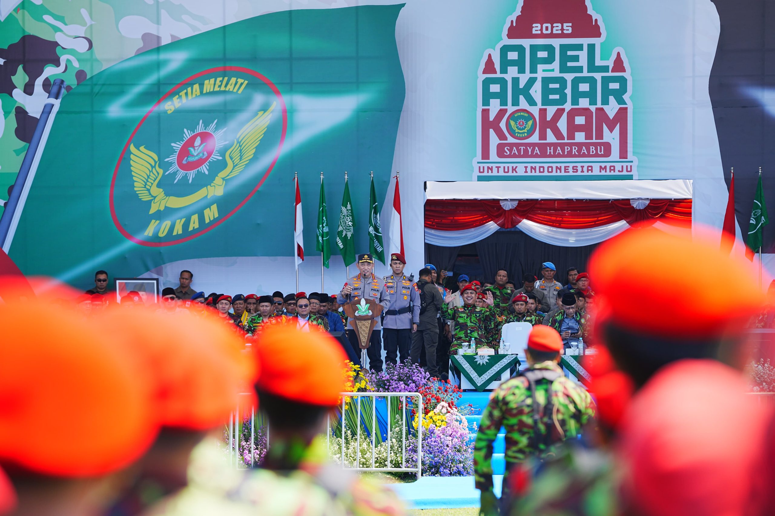 Kapolri Jenderal Listyo Sigit Pimpin Apel Akbar Kokam Pemuda Muhammadiyah 2025 di Yogyakarta, Sinergi Wujudkan Ketahanan Pangan