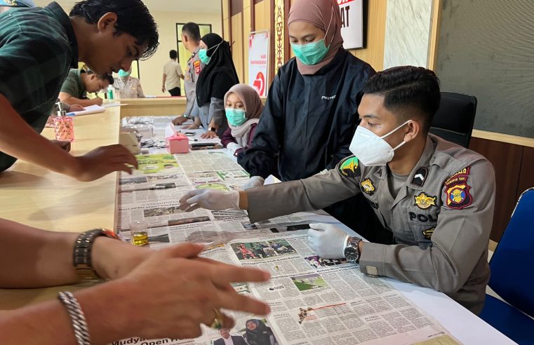 Tes Urine Dadakan Adalah Pencegahan Paparan Narkoba Ke Personil Polresta Balikpapan