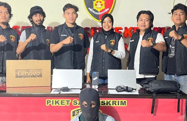Respon Cepat Laporan Warga, Polres Ternate Amankan ZM (26) Pelaku Pencurian