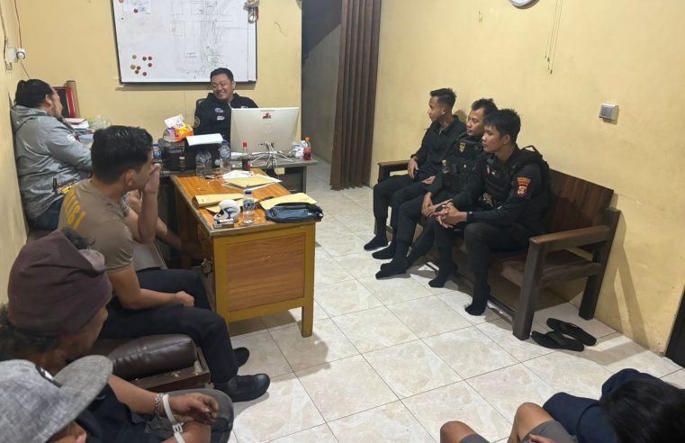 Operasi Kilat! Patroli Presisi Bongkar Transaksi Sabu di Gunung Bugis, Empat Pria Ditahan