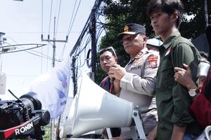 Kapolda Jatim Temui Mahasiswa Peserta Demo, Janji Tindaklanjuti Tuntutan
