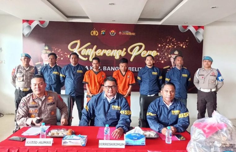 Polda Babel Ungkap Kasus Pembunuhan Wartawan Okeyboz.com 2 Pelakunya Ditangkap