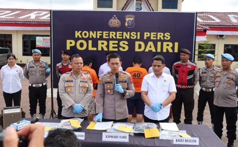 Polres Dairi Ungkap 2 Kasus Pencabulan Anak di Kabupaten Dairi, Kapolres Pesan Orang Tua Jangan Biarkan Anak Pulang Sekolah Sendiri