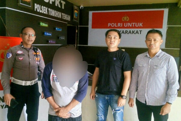 Polsek Tomohon Tengah Amankan  YS (58) Diduga Lakukan Pelecehan Terhadap Remaja Putri