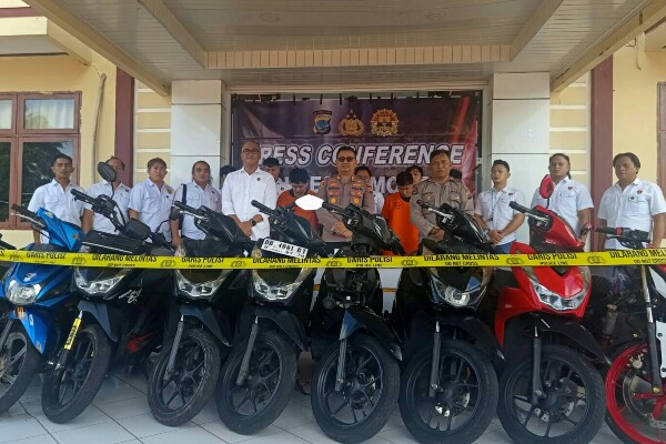 Polres Tomohon Berhasil Bongkar Sindikat Curanmor, 2 Pelaku dan 3 Penadah Ditangkap