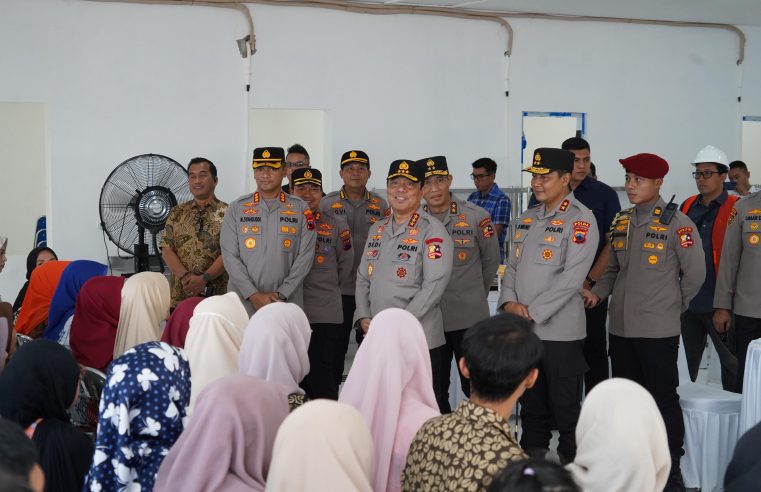 Wakapolri Komjen Pol Dedi Prasetyo, Tinjau Pembangunan SPPG Polri Polda Jawa Tengah