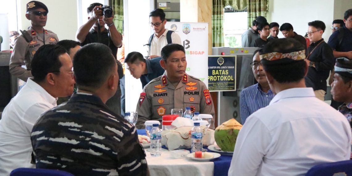 Menteri Pertanian RI Kunjungi Kaltara, Kapolda Kaltara Tunjukkan Komitmen dalam Pengamanan