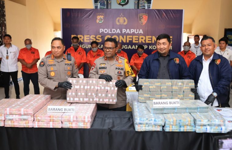Polda Papua Tindak Tegas Korupsi Dana Desa Rp.168.2 Miliar, 9 Tersangka Ditetapkan