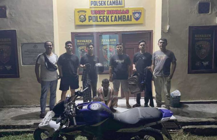 Residivis Berinisial Asnadi Diamankan Polsek Cambai atas Kasus Pencurian Ponsel di Warung Cell