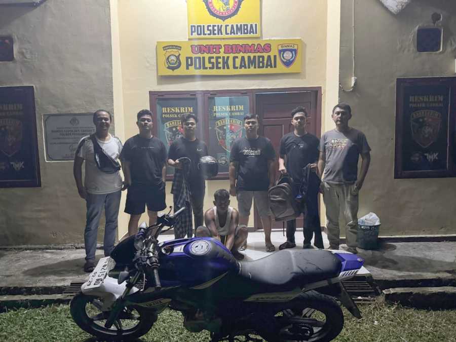 Residivis Berinisial Asnadi Diamankan Polsek Cambai atas Kasus Pencurian Ponsel di Warung Cell