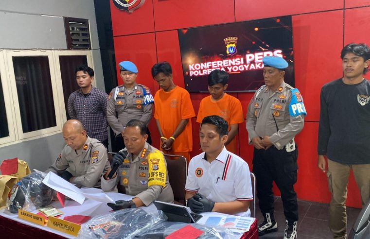 Dua Tersangka Ditangkap atas Kasus Pelemparan Molotov ke Kantor Polisi dan Pos Polisi di Yogyakarta