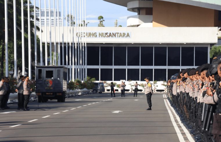 Aksi Demonstrasi di Depan Gedung DPR, Polda Metro Jaya Siagakan 5.367 Personel Gabungan