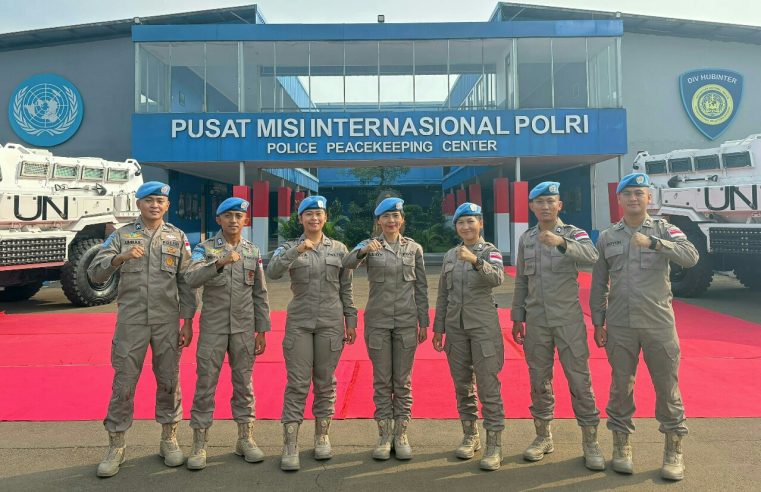 7 Personel Polri asal Sulut Siap Melaksanakan Misi Perdamaian di Negara Afrika Tengah
