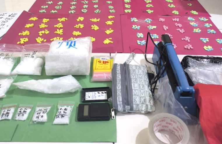 Polda Riau Gagalkan Peredaran 923 Butir Pil Ekstasi & 1,3 Kg Sabu, 3 Pelaku Ditangkap