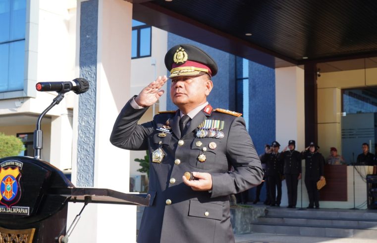 Kapolda Kaltim Jadi Inspektur Upacara Hari Sumpah Pemuda