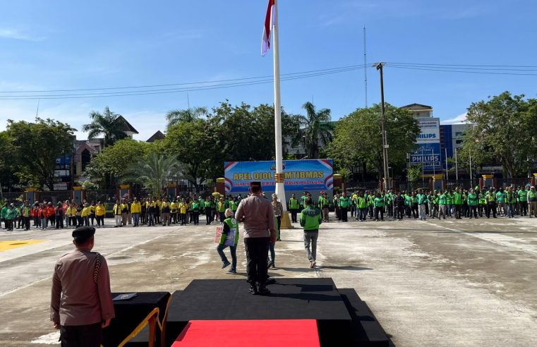 Polda Kaltim Gelar Apel Ojol Kamtibmas, Wujud Sinergi dengan Masyarakat