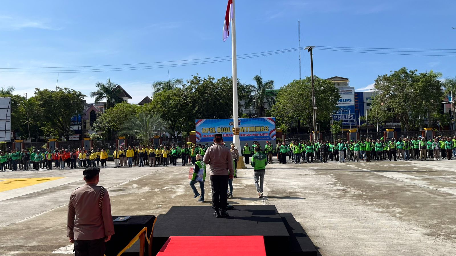 Polda Kaltim Gelar Apel Ojol Kamtibmas, Wujud Sinergi dengan Masyarakat