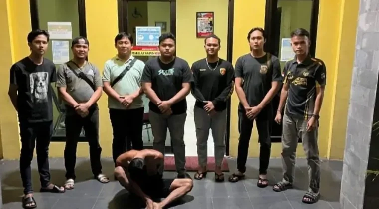 Tim Satreskrim Polres Bangka Tengah & Unit PPA Menangkap B (38) Pelaku Persetubuhan Anak Kandung