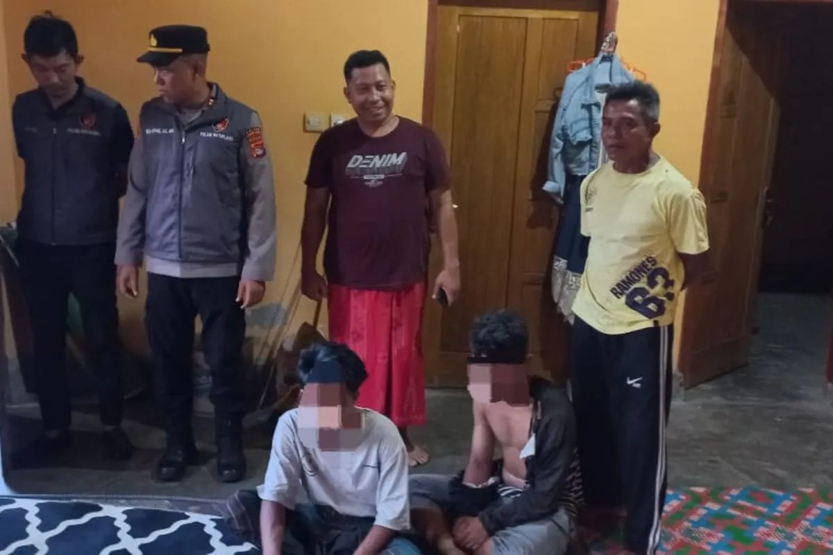 Polres Lombok Tengah Berhasil Amankan Dua Pemuda yang Nyaris Dihakimi Warga