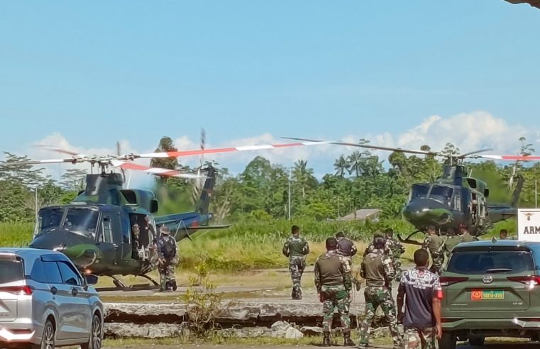 Evakuasi Jenazah Prajurit TNI Prada Yusuf Nata Yasa Korban Penembakan KKB di Bandara Mozes Kilangin Timika Papua