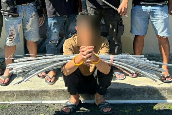 Tim Resmob Polres Minahasa Utara Bekuk Pencuri Kabel PLN, 1 Orang Ditangkap