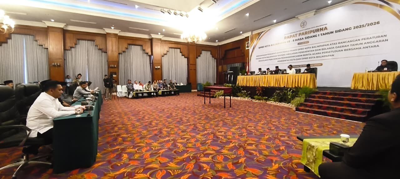 Pemkot Balikpapan dan DPRD Sepakati APBD 2026, Tekankan Efisiensi dan Pelayanan Publik