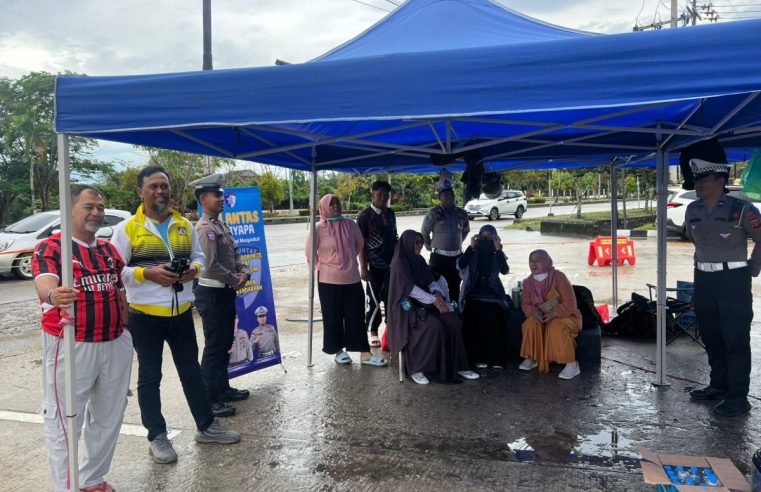 Personel Sat Lantas Polres PPU Turun Langsung, Imbau Pengguna Jalan Tertib Berlalu Lintas