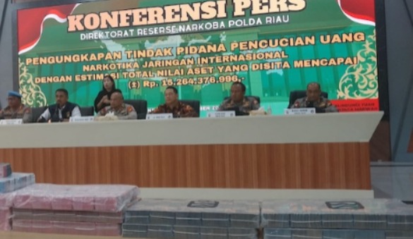 Ditresnarkoba Polda Riau Ungkap Kasus Narkoba, Aset Miliaran Rupiah Disita