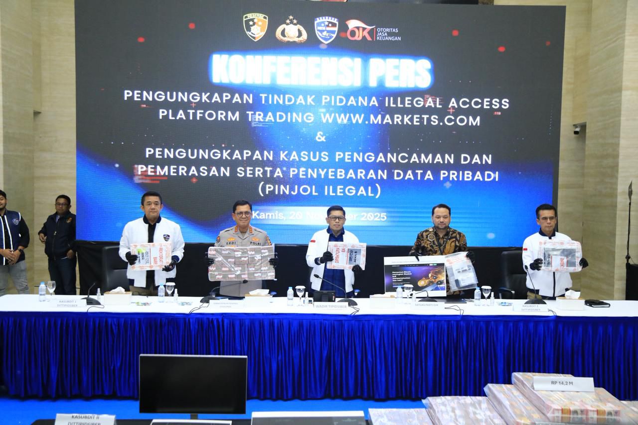 Polri Ungkap Sindikat Pinjaman Online Ilegal, 7 Tersangka Ditangkap dan Ancaman Penyebaran Data Pribadi Terungkap