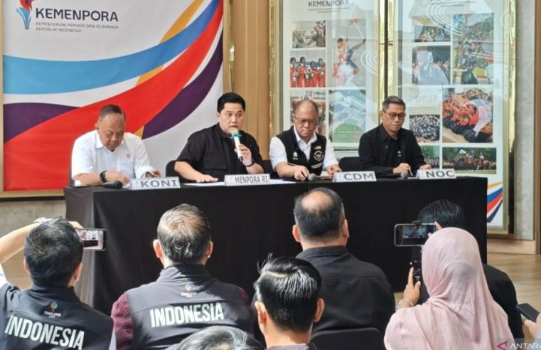 Menpora Erick Thohir: SEA Games 2025 Jadi Bahan Evaluasi Menuju Olimpiade 2028