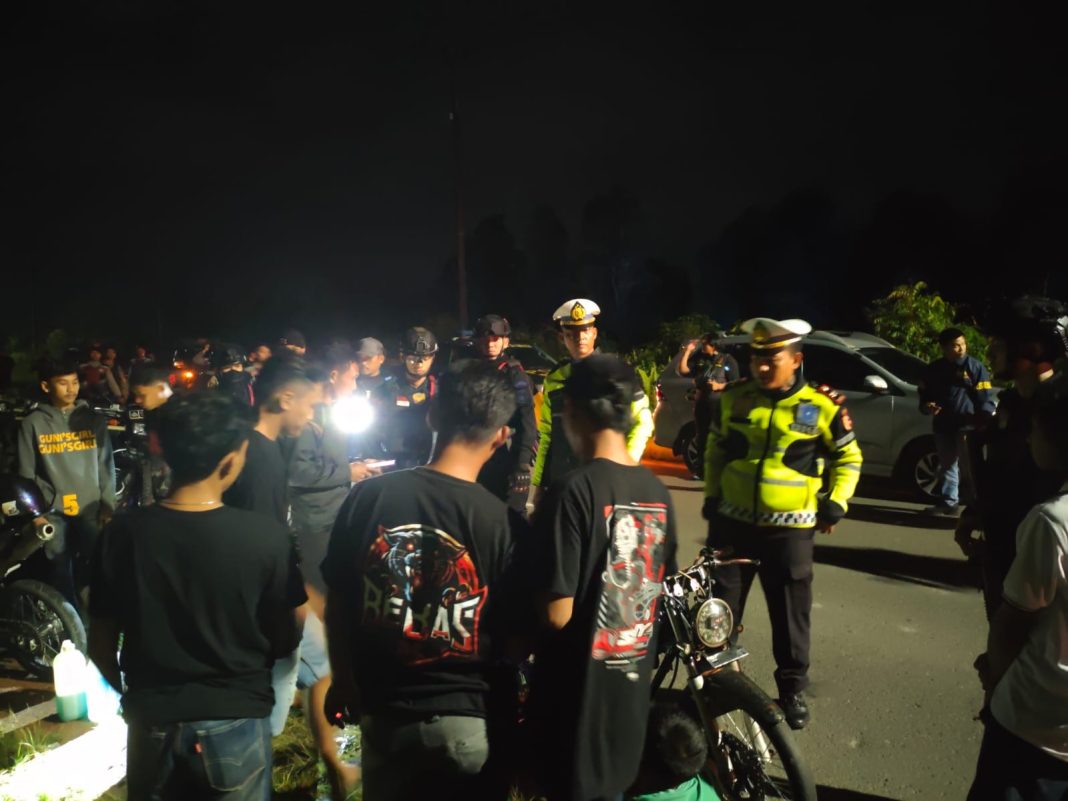 Siaga Malam Akhir Pekan! Patroli Gabungan Polda Babel Hentikan Gangguan Keamanan di Pangkalpinang