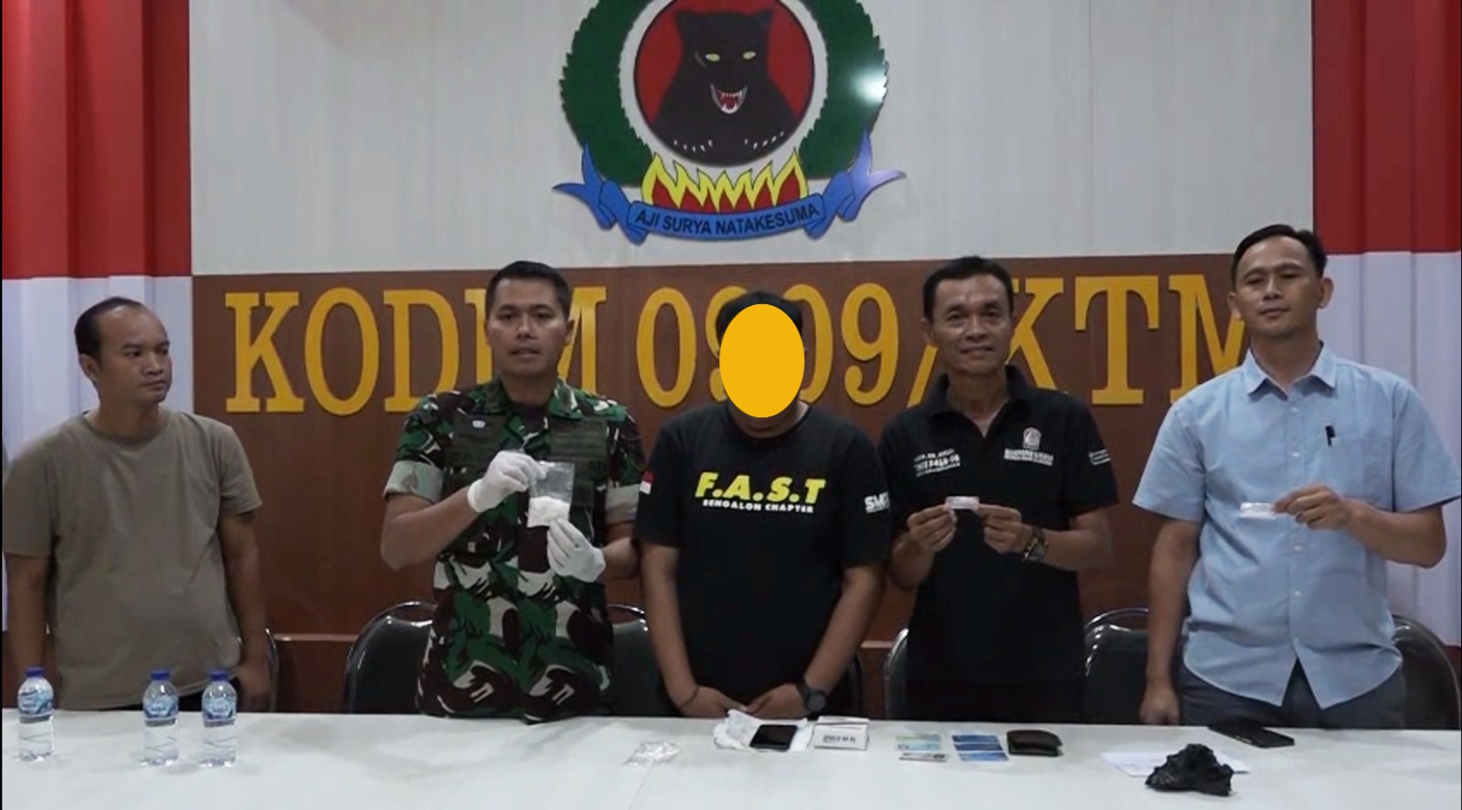Tim Gabungan Berhasil Putus Rantai Peredaran Narkoba Di Kutim, R (28) Ditahan