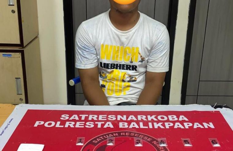 Polresta Balikpapan Amankan 11 Paket Sabu di Pinggir Jl. Pagar Ijo, Pelaku Buruh Harian Lepas