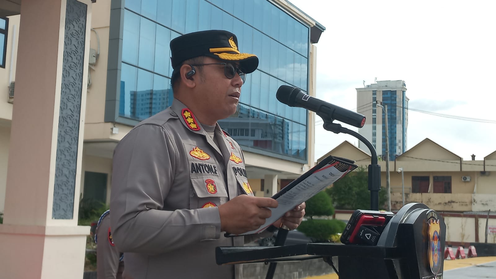 Apel Akbar Polresta Balikpapan: Pimpinan Dorong Personil, Gatiplin Tertuju Kerapian Rambut