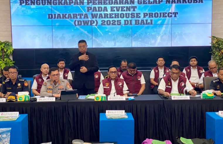 Operasi Antisipasi Sebelum DWP Bali: 6 Sindikat Narkoba Ditemukan, Barang Bukti Senilai Rp60,5 Miliar Termasuk 31 Kg Sabu Disita