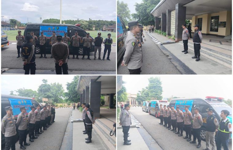 Polri Berpacu dengan Waktu Layani Kesehatan Warga Korban Bencana di Wilayah Aceh, Sumut, dan Sumbar