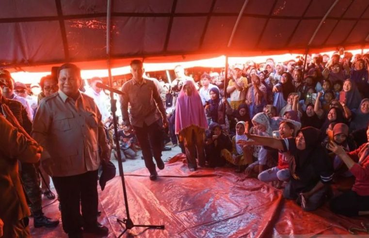 Presiden Prabowo Janji Perkuat Bantuan Udara untuk Korban Bencana di Sumatera Barat