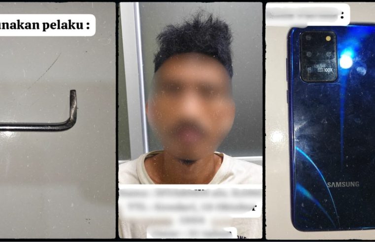 Polisi Amankan Pria Berinisial D atas Dugaan Pencurian dengan Pemberatan, Sempat Coba Bobol ATM
