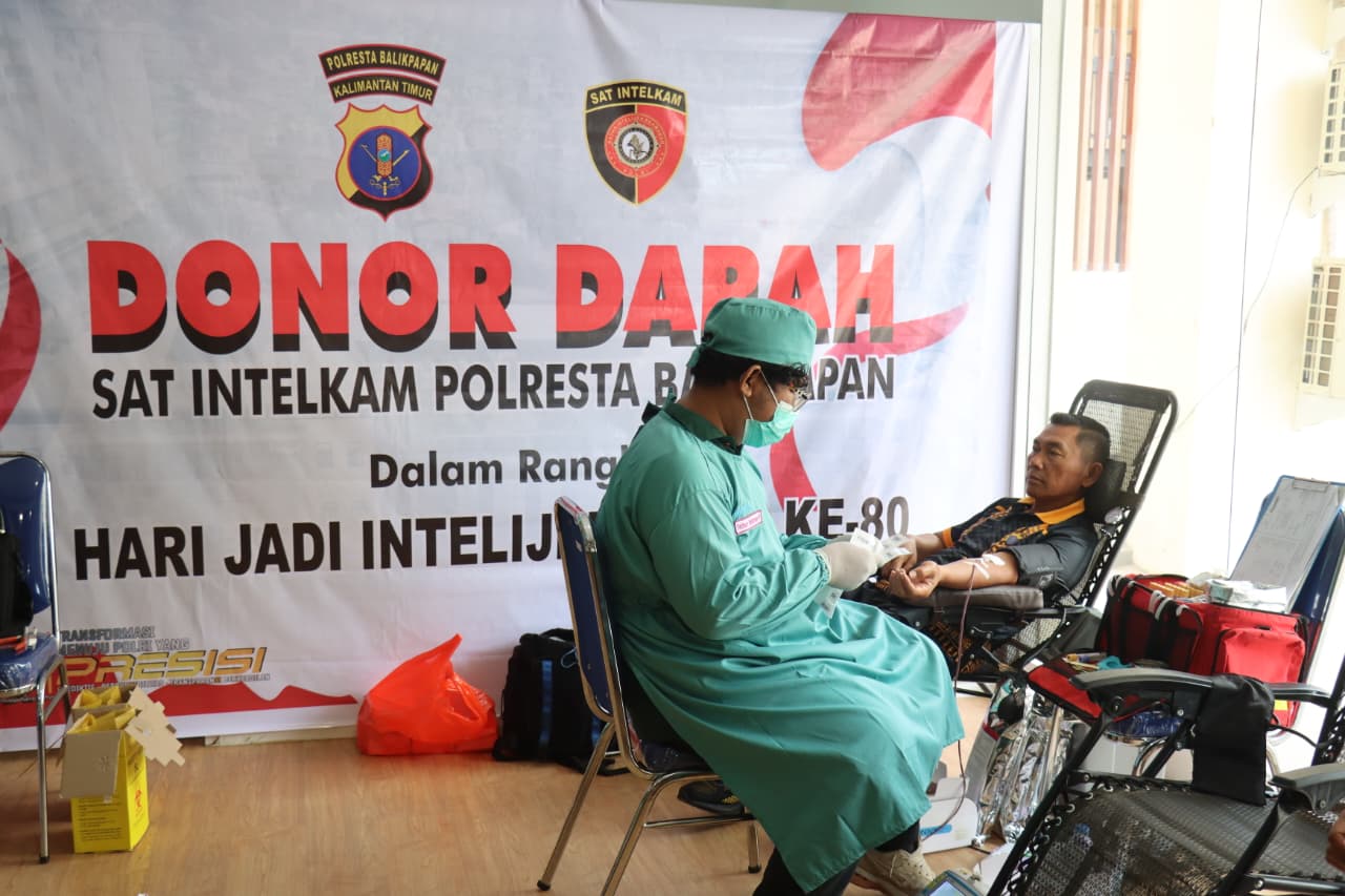 Serangkaian Kegiatan Kemanusiaan Sat Intelkam Polresta Balikpapan dalam Rangka HUT ke-80 Intelijen Polri 2026